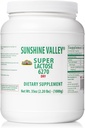 Sunshine Valley® Super Lactose Poudre sèche (POUR DE FLUX DE FREE) - Adoucisseur naturel et enhancer la cuisson, sucre en poudre pour la cuisson et les mélanges alimentaires, stabilisateur et remplissage des aliments - 35 Oz