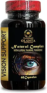 Vision Support Formule Naturelle - Visions Support Formule - Supplément Vision Support avec Zinc, Beta-Carotène et Lutéine - Mélange antioxydant - 1 Bouteille 60 Capsules