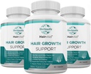Labs Vitamines de croissance des cheveux Supplément pour la croissance des cheveux plus épais,180 Capsules - Mélange nutritif de vitamine E, Cétone framboise, Iron & Saw Palmetto pour minimiser la perte de cheveux pour les deux femmes et les hommes.
