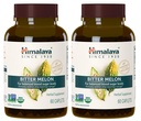Himalaya Mélone amer biologique - Soutien au métabolisme du glucose à base de plantes - USDA Organique, non-OGM, végétalien, sans gluten, sans additifs, 660 mg, 60 capsules (paquet de 2)