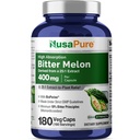 NusaPure Bitter Melon, 400 mg, 180 gélules (non OGM, végétalien)