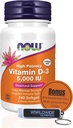 Worldwide Nutrition Now Suppléments Vitamine D3 5000 UI Softgels - Formule haute puissance pour le soutien structurel D 240 Comte Vitamine, Organic & Keychain