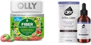 Anneaux Gommy en fibre OLLY 50ct + Oxy Total Soin Sérum hydratant Vitamine C pour support digestif, peau plus claire