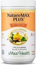 Maxi-Health NatureMAX PlusTM Soutien énergétique Boissons de remplacement de repas Poudre de protéines de soja - Supplément sans sucre - 1 Lb - Vanille naturelle Flavor - Vitamine casher