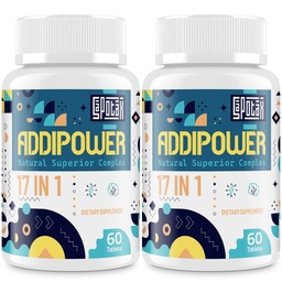 Supplément cérébral 17-en-1 avec extraits à base de plantes, vitamines et acides aminés (120 comprimés)