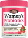Probiotiques pour les femmes, 120 milliards d'UFC avec prébiotiques Mannose D et enzymes de canneberge, santé vaginale et urinaire digestive, 30 capsules de libération retardée