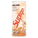 Supligen Cookies and Cream Liquid Meal Supplement, 9,87 oz (paquet de 12) – Protein & Vitamine Shake for Energy, Strength & Recovery – Plat alimentaire prêt à boire