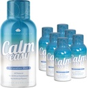 Calm & Easy - Shot Natural Stress Relief, KSM-66 Ashwagandha, Suntheanine L Theanine, boisson adaptogène calmante, relaxation, focus, et l'humeur