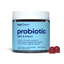 Son propre gummy probiotique et prébiotique, soutient la santé digestive, favorise la santé de la gueule, soutient la santé immunitaire, 5 milliards d'UFC, sans gluten et sans soja, végétalien, 60 gummes, 30 portions (paquet de 1)