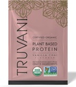 Truvani Poudre de protéines de pois végétaliens de 20g de Vanilla Chai Protéine biologique basée sur les plantes de 20g 1 portion