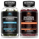 NUTRA EN VIGUEUR Ashwagandha Gummies & Safran Gummies
