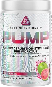 Prélèvement nutritionnel de base Pré-entraînement sans stimulant, avec N03T Nitrate, Peak02, Alpha GPC, pour la pompe maximale, la force et la performance 20 portions (snakes Gummy autrichiens)