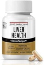 JUNG KWAN JANG Supplément pour la santé du foie avec le chardon de lait 260mg (Silymarin) et le ginseng américain 1000mg - Fatty Liver Detox Cleanse & Repair Support - 30 Capsules pour hommes et femmes