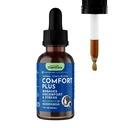 Animal Essentials Comfort Plus pour les chiens et les chats - Calmant liquide, gouttes de calmant pour animaux de compagnie, formule à base de plantes, California Poppy, Skullcap - 2 Fl Oz