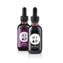 Suppléments de gouttes Minéraux traces organiques gouttes d'électrolyte et de la mûre aînée biologique 2 oz gouttes liquides