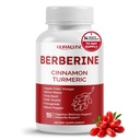 Supplément Berberine 14-en-1 avec Ceylan Cinnamon Cider Vinegar Turmeric Bitter Melon Saint Basilic Lait Thistle Fenugreek Gymnema Banaba - Fabriqué aux États-Unis