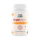 Supplément Mémoire Focus - Soutien du cerveau avec Oméga-3, Bacopa et Plasmalogènes pour une fonction cognitive améliorée - Concentration et mémoire - Non-OGM, 60 Softgels