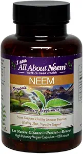 Supplément à base de plantes à haute puissance, 1 500 mg avec extrait de feuille de Neem