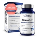 1MD Nutrition BiomeMD Probiotiques 62 milliards d'UFC, 15 souches complètes - Pro et prébiotiques
