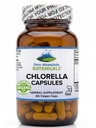 Pure Mountain Botanicals Broken Cell Wall Chlorella Capsules - 90 Kosher Caps végétaliens maintenant avec 500mg de poudre de Chlorella biologique