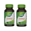 Voie de la nature Vitamine E, Tocophérol D-Alpha, antioxydant essentiel, aide à neutraliser les radicaux libres*, 268 mg par portion, 100 softgels (paquetage mai vary) - 2 pack
