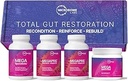 Microbiome Labs Total Gut Restoration Kit (Capsule) - 3 produits Gut Health Spore based Probiotic, Prebiotic & Mucosal Immunoglobulin + Amino Acides Supplément pour la santé immunitaire, gastro-intestinale et digestive