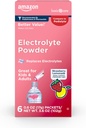 Trousses de poudre d'électrolyte de soins de base, limonade aux fraises, 6 comtes (paquet de 1)