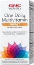 GNC Women's One Daily Energy Multivitamin, soutient la santé immunitaire et la production d'énergie, 60 comtes