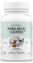 Maxi Health Intestinal Cleanse for Humans - Détox pour le corps naturel de Gut Flora Colon pour les femmes - Gut Cleanse pour les hommes - Bloated Belly Relief with Black Walnut Wormwood Herb (90 capsules)
