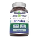 Formules étonnantes Extrait de Tribulus 1000 Mg Supplément de Comprimés , non-OGM , sans gluten , Fabriqué aux États-Unis (1 Pack , 90 Compte)