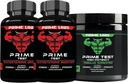 Prime Labs Test Prime Test Testostérone Booster (60 ct, 2-Pack) + Tribulus Terrestris (120 ct)