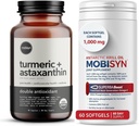Organics Turmeric avec supplément d'astaxanthine + huile de krill pure