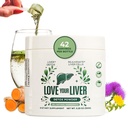 Detox Cleanse Powder - 42 portions de foie Cleanse Detox & Repair with Lait Thistle, Dandelion Root, Turmeric, Artichoke Leaf - Supplément foie boisson poudre pour la santé du foie