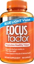 Focus Factor Blue Light Formula (150 Compte) - Vitamines oculaires avec support de filtration de lumière bleue - Supplément de lutéine et de zéaxanthine avec vitamine C, vitamine E, Lutemax 2020® - Promouvoir la santé des yeux