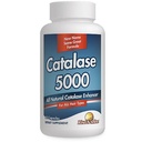 Supplément Catalase Rise-N-Shine 5000 - Enzyme antioxydant puissant pour la santé des cheveux - Suppléments capillaires pour cheveux forts - 60 capsules (30 jours d'approvisionnement)