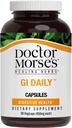 Doctor Morse's GI Daily - Gut Cleanse - Soutien digestif - Soutien intestinal global - Naturopathe Formulé - Racine de marshmallow, Elm Bark, Mullein Leaf - 90 capsules - 45 jours d'approvisionnement