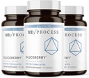 Extrait de GlucoBerry Maqui Berry avec Picolinate de chrome pour le soutien de la santé du sang - avec Biotin et Gymnema Sylvestre - Doctor Formulé - 30 Capsules, 3 Pack