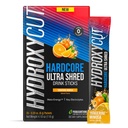 Bâtons de boisson hydroxycutés ultra shred, Tangerine Mimosa - 20 paquets - Zéro sucre ou calories - Comprend paraxanthine et vitamines B - pour les femmes et les hommes
