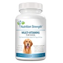 Multivitamines pour chiens, soutien quotidien aux vitamines et minéraux, compléments nutritionnels pour chiens pour toutes les races et les tailles de canines, favorise la santé immunitaire chez les animaux de compagnie, 120 comprimés à croquer