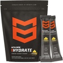 MTN OPS Mélange de boissons en poudre d'électrolytes hydratants, 20 boîtes d'électrolytes à usage unique avec plus de 1000mg d'électrolytes par portion, ananas