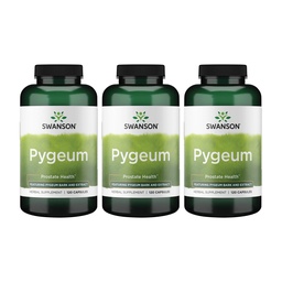 Swanson Pygeum - Supplément à base de plantes - Supplément santé pour hommes - (120 gélules chacune, 400 mg)