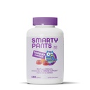 SmartyPants Gummies multivitamines pour tout-petit : Huile de poisson Oméga 3 (EPA/DHA), Vitamine D3, C, Vitamine B12, B6, A, K & Zinc, Biotine, bêta-carotène, sans gluten, trois arômes de fruits, 180 Compte (60 jours)