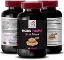 Boost de l'énergie naturelle - MUIRA PUAMA BARK EXTRACT - Soutien de mode de vie actif, source d'énergie botanique, force basée sur les plantes, performance consciente, ascenseur d'endurance naturel, rééquilibre énergétique 1 bouteille 60 capsules