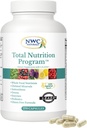 NWC Naturals Total-Nutrition Program Multivitamin with Enzymes Plus Prebiotics and Probiotics Supplement, Soins complets pour les hommes et les femmes, Vitamines végétales naturelles entières, 270 Capsules