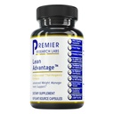 Premier Research Labs Lean Avantage: Extrait de grain de café vert pour perte de poids, Extrait de café vert, pilules de café, Suppresseur d'appétit pour les femmes et les hommes, Supplément de gestion du poids - 90 Capsules