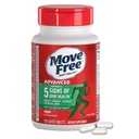 Déplacer sans glucosamine avancée Chondroïtine MSM Supplément de soutien conjoint, soutient la mobilité, le confort, la force, la flexibilité et les os, 120 comprimés/40 services