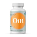 OM MUSHROOM SUPERFOOD Relax Mushroom Capsules, 90 Comte, 30 Jours, Reishi Mushrooms, Ashwagandha, GABA, L-Theanine, Magnésium, Adaptogènes pour support de stress (Ancienment doux Zen, emballage May Vary)