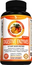 Potent Garden Enzymes digestifs -18 Enzymes à base de plantes avec amylase lipase bromelain Protease lactase et autres Enzymes - Une pilule pré-repas soutient la digestion saine et l'absorption nutritive 60 Caps