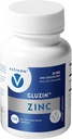Gluzin Zinc Gluconate 25 mg de immunone et de soutien enzymatique - Vegan Friendly (120 capsules végétariennes)