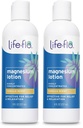Lotion de Magnésium Life-flo, Parfum de Vanille - Relief et relaxation avec le chlorure de magnésium du fond marin Zechstein - Dermatologue testé, hypoallergénique, garantie de 60 jours, non testé sur les animaux, 8oz